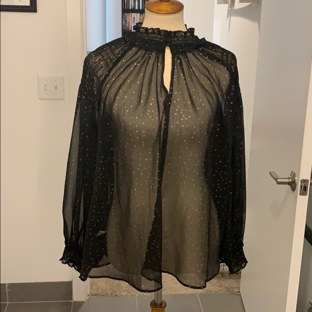 *NWT* Sheer Top- LOFT - Picture 1 of 6